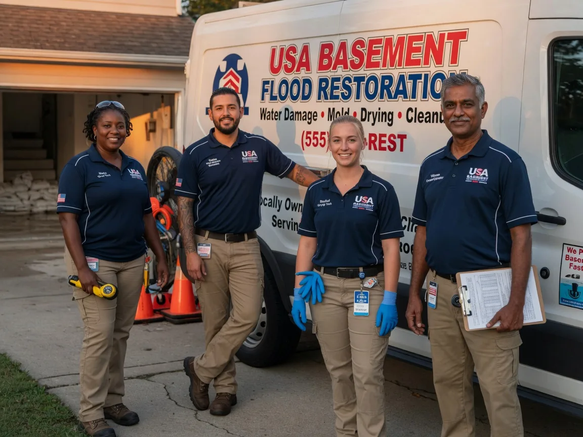 Basement Flood Cleanup company in Pollock, LA